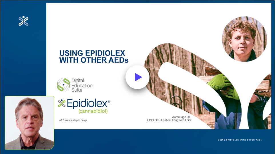 Watch a Video on using Epidiolex with other AEDs